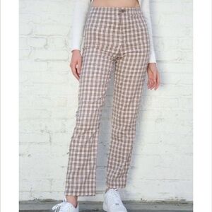 Brandy Melville Tilden Plaid Trousers